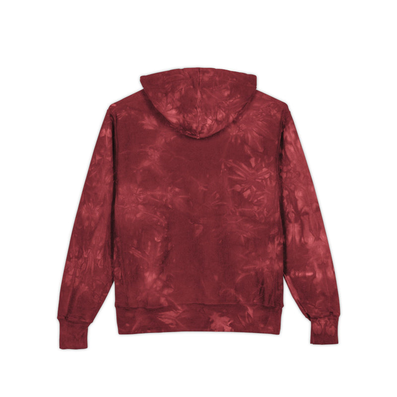 Unisex Champion Tie-Dye Hoodie with Embroidery - Stylish Casual Wear for All Occasions, Trendy Gift Idea, Cozy Comfortable Fashion, [...] - Rot10apples