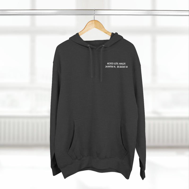 Three-Panel COOR. Fleece Hoodie