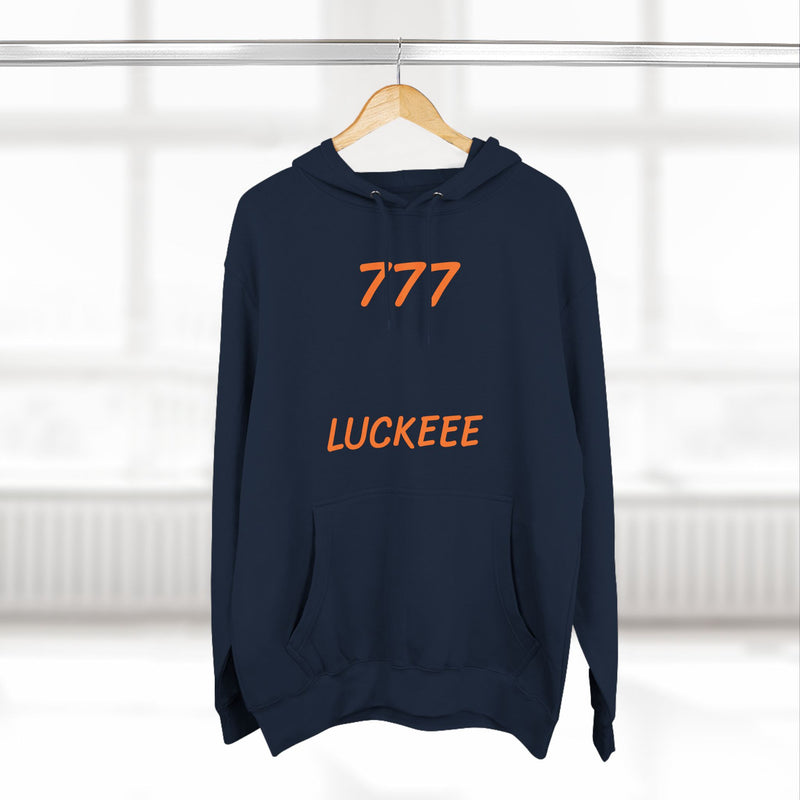 Three-Panel Fleece LUCKEEE  Hoodie