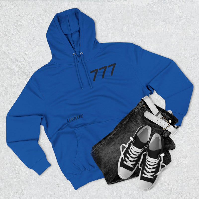 Three-Panel Fleece LUCKEEE  Hoodie