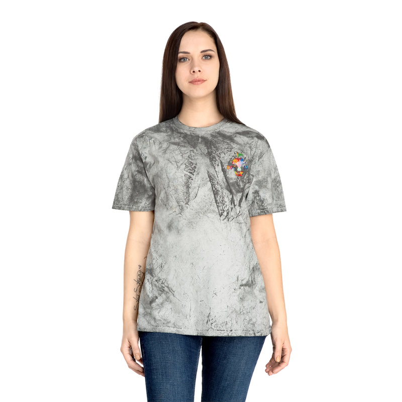 Unisex Color Watercolor Apple Blast T-Shirt