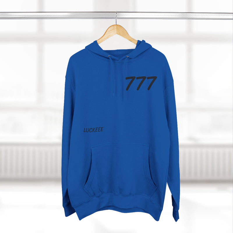 Three-Panel Fleece LUCKEEE  Hoodie