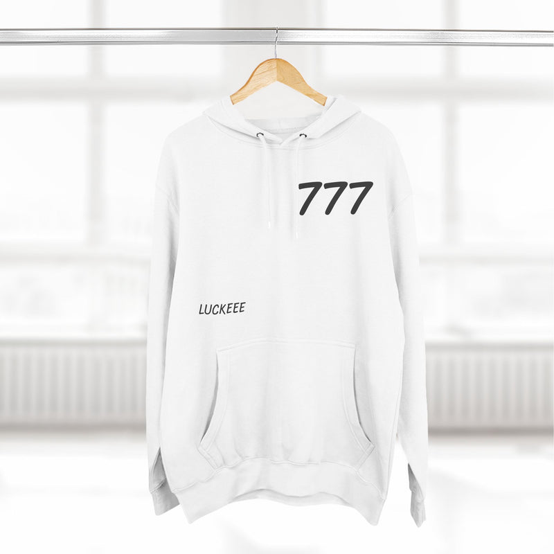 Three-Panel Fleece LUCKEEE  Hoodie