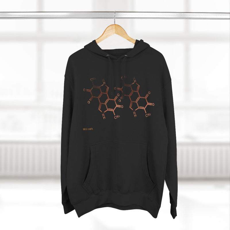 Three-Panel Fleece MELANIN Hoodie