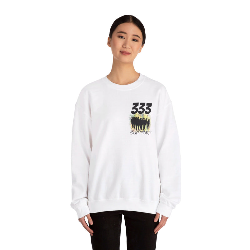 Unisex Heavy Blend™ Support Crewneck Sweatshirt