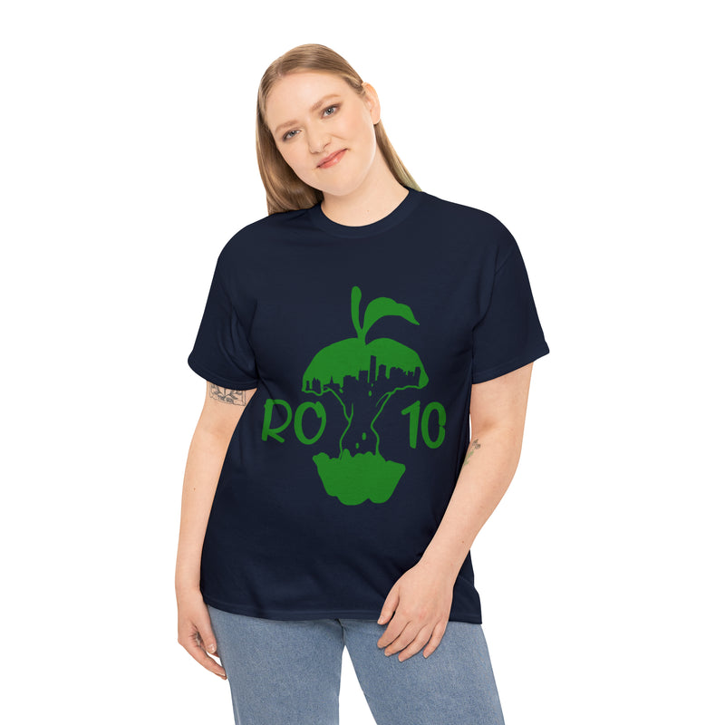 Unisex Green AP Heavy Cotton Tee