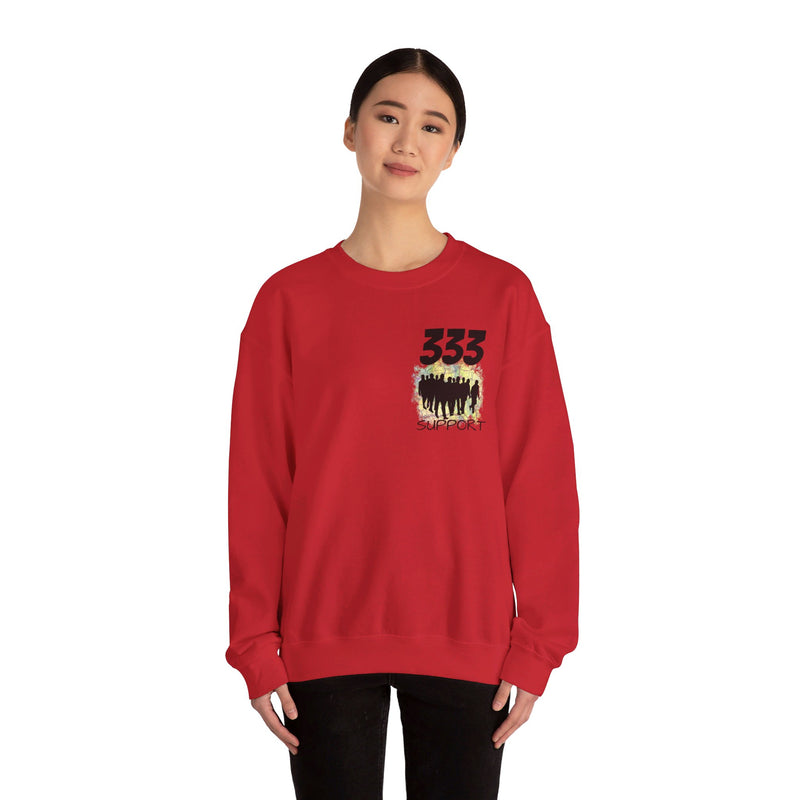 Unisex Heavy Blend™ Support Crewneck Sweatshirt