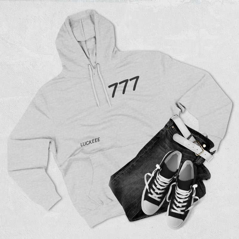 Three-Panel Fleece LUCKEEE  Hoodie