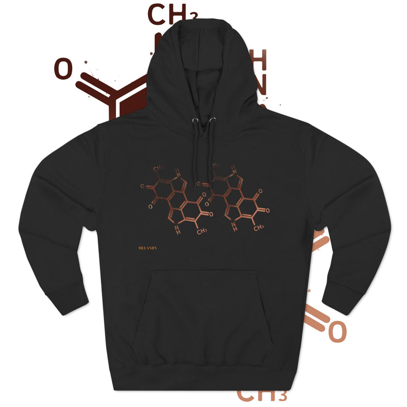 Three-Panel Fleece MELANIN Hoodie