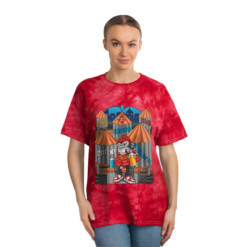 Tie-Dye Tee,  Water tower Crystal