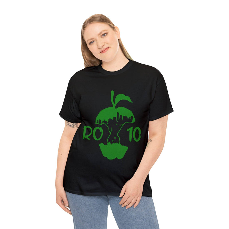 Unisex Green AP Heavy Cotton Tee